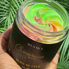 Load image into Gallery viewer, CHAMPAGNE, APPLE, and HONEY BODY BUTTER 6oz