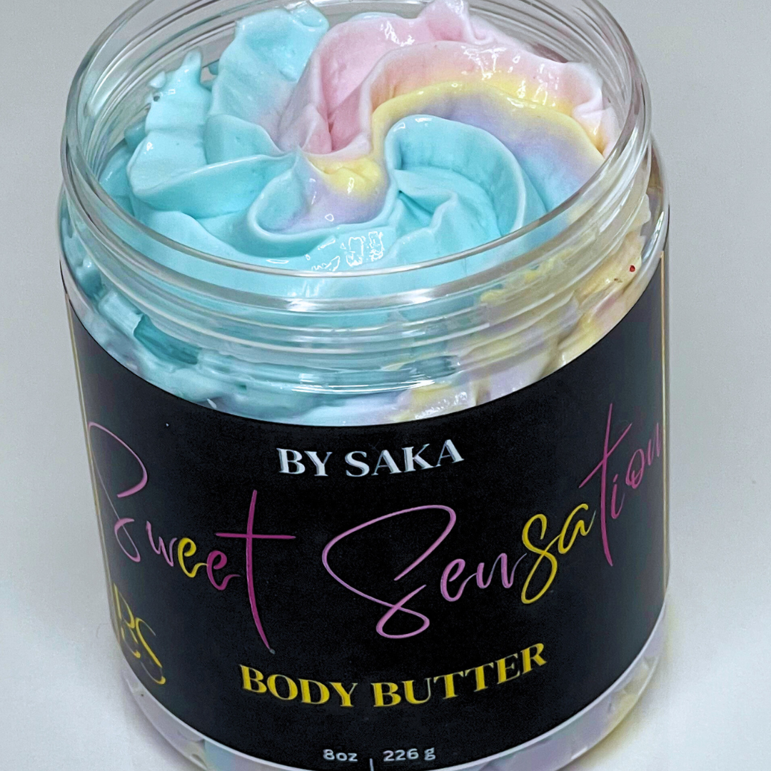 SWEET SENSATION BODY BUTTER (CHERRY BLOSSOM SCENTED) By Saka cosmetics