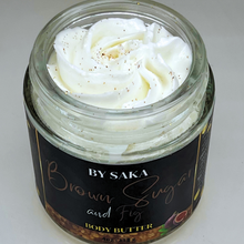 Load image into Gallery viewer, BROWN SUGAR AND FIG BODY BUTTER 4 OZ
