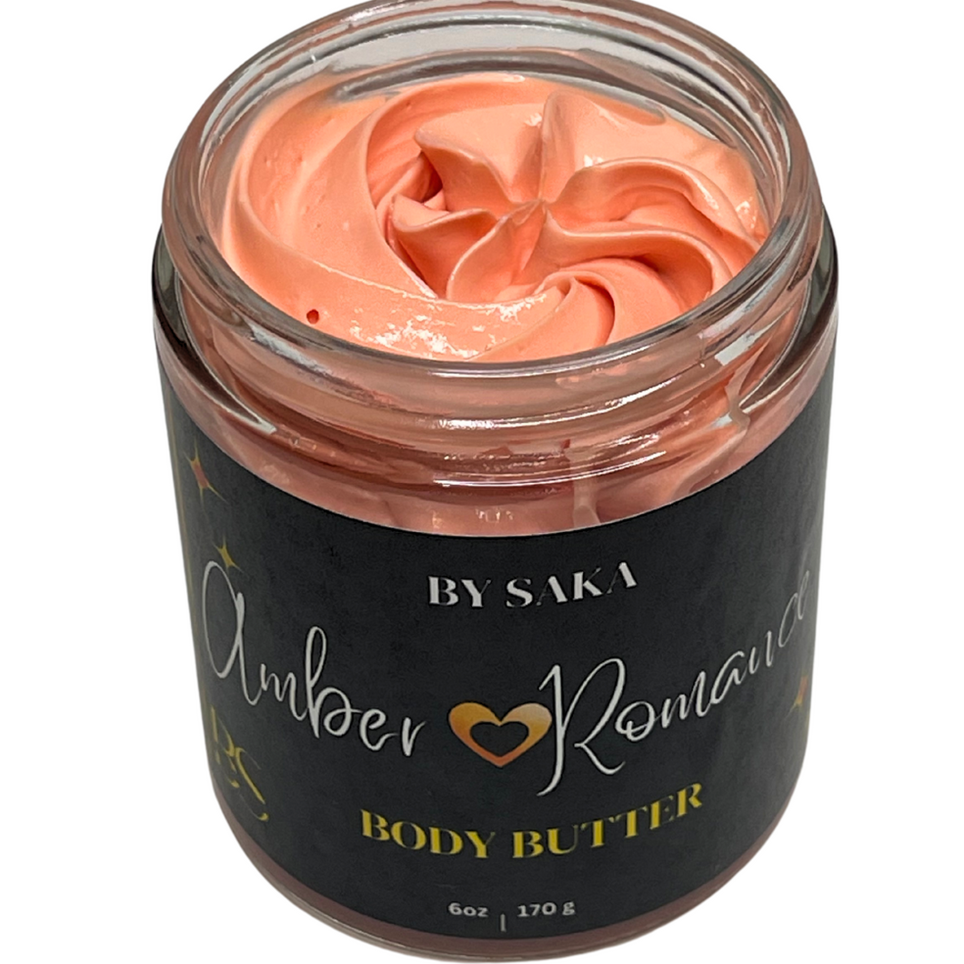 AMBER ROMANCE BODY BUTTER 6OZ